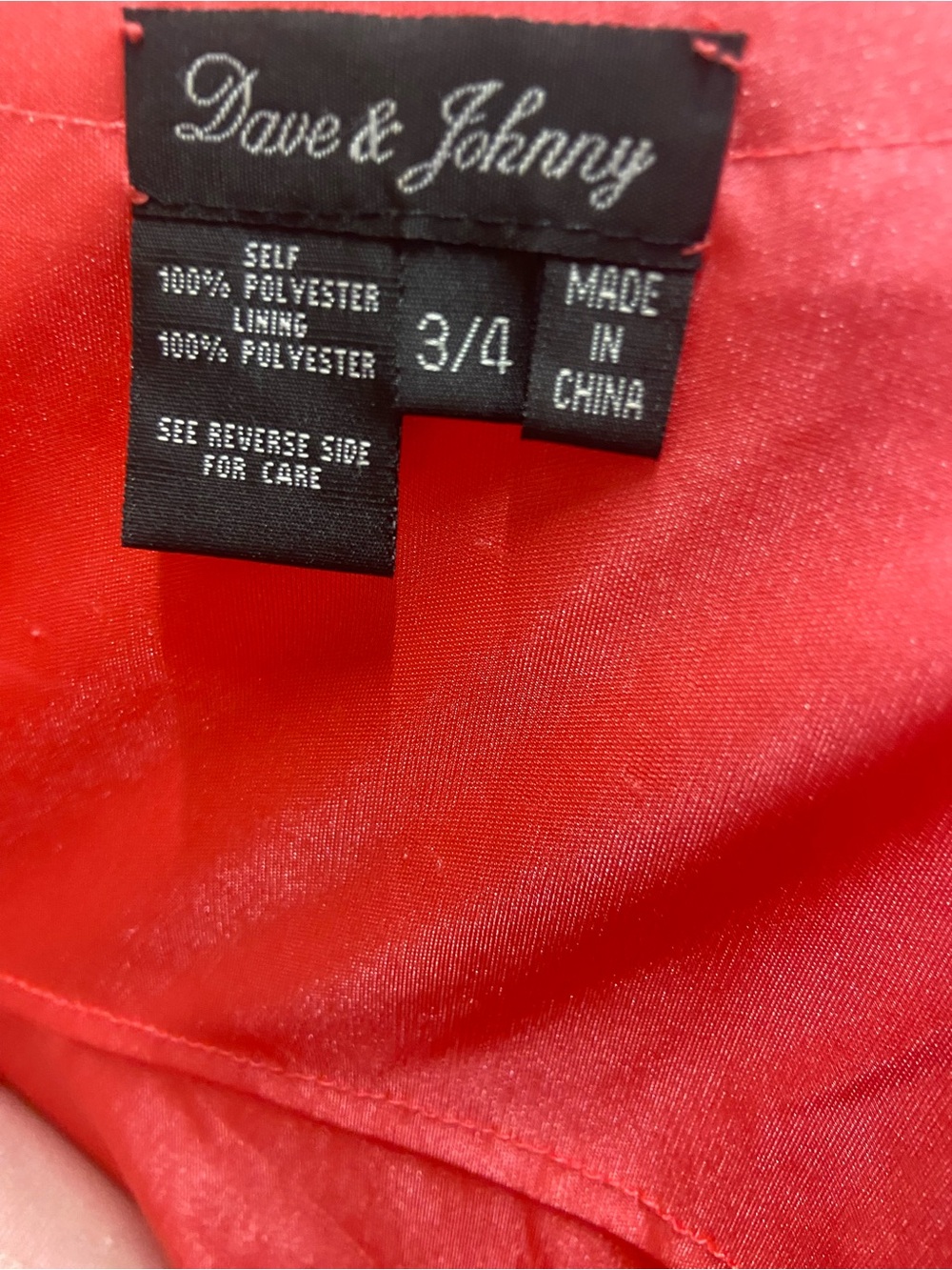NWT Dave and Johnny Dress. Size 4 - Picture 9 of 9